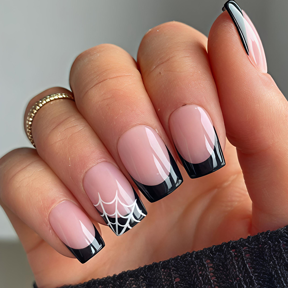 24 faux ongles Halloween à pre - Nail Art Pink avis et prix