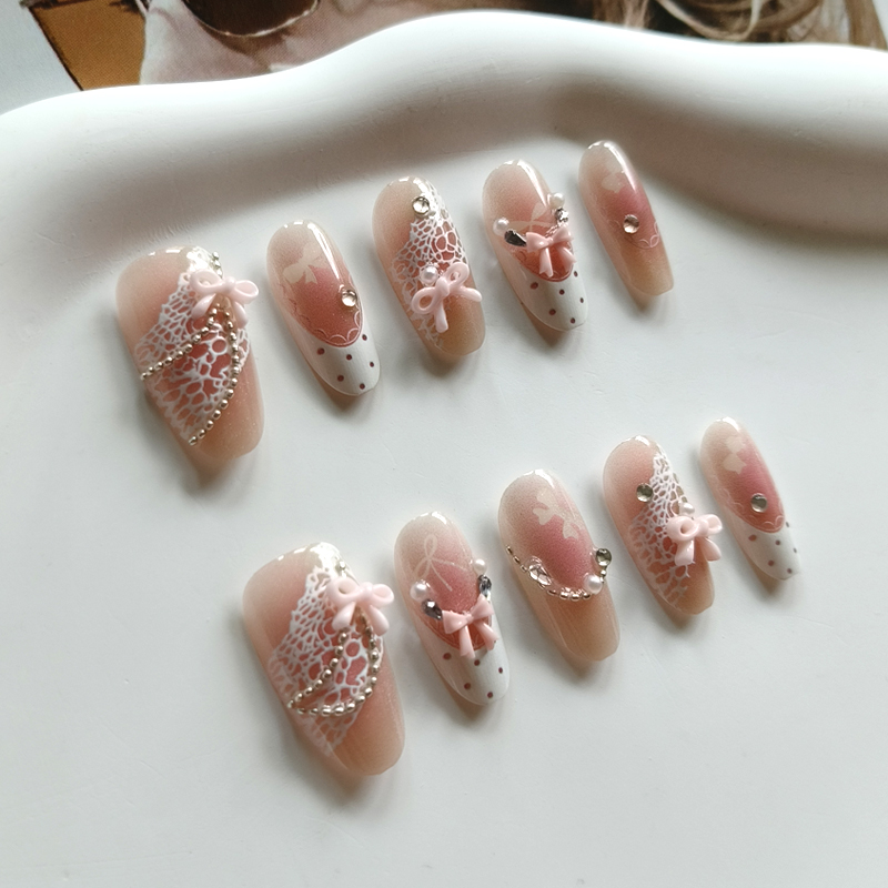 10 faux ongles à presser faits - Nail Art Press On avis et prix