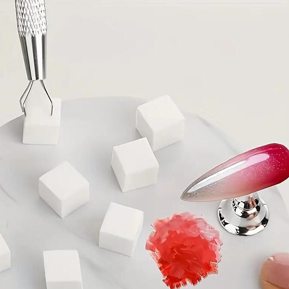 Mini éponge blanche pour ongle - Nail Art Ombre avis et prix