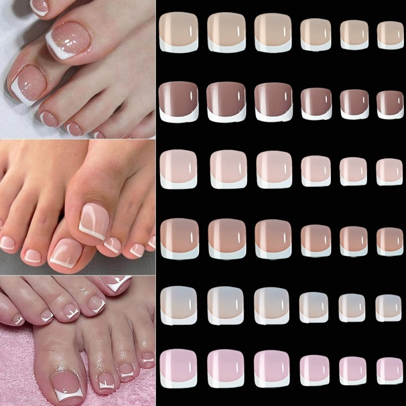 120 faux ongles carrés pour le - Nail Art Ombre avis et prix