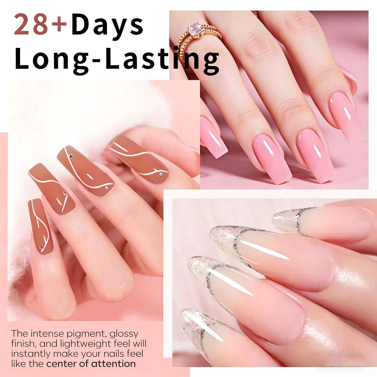 DOULINGDAI Kit de Gel d'Extens - Nail Art Ombre avis et prix