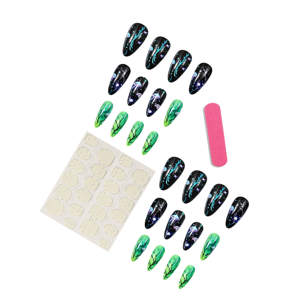 Presse à l'amande sur les ongl - Nail Art Press On avis et prix