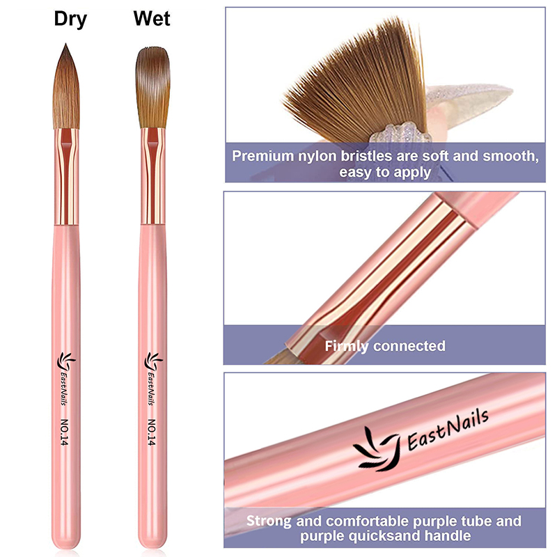 【3 pinceaux à ongles en acryli - Nail Art Ombre avis et prix