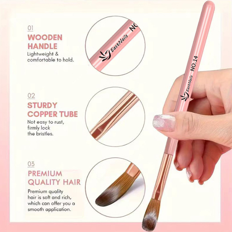 【3 pinceaux à ongles en acryli - Nail Art Ombre avis et prix