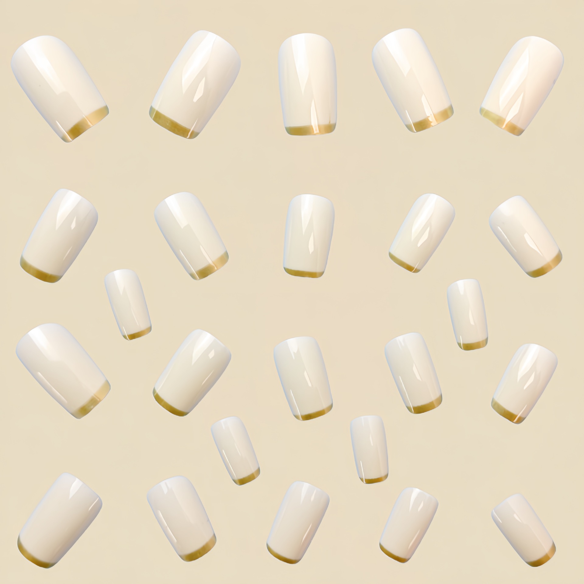Faux ongles moyens pour femmes - Nail Art Press On avis et prix