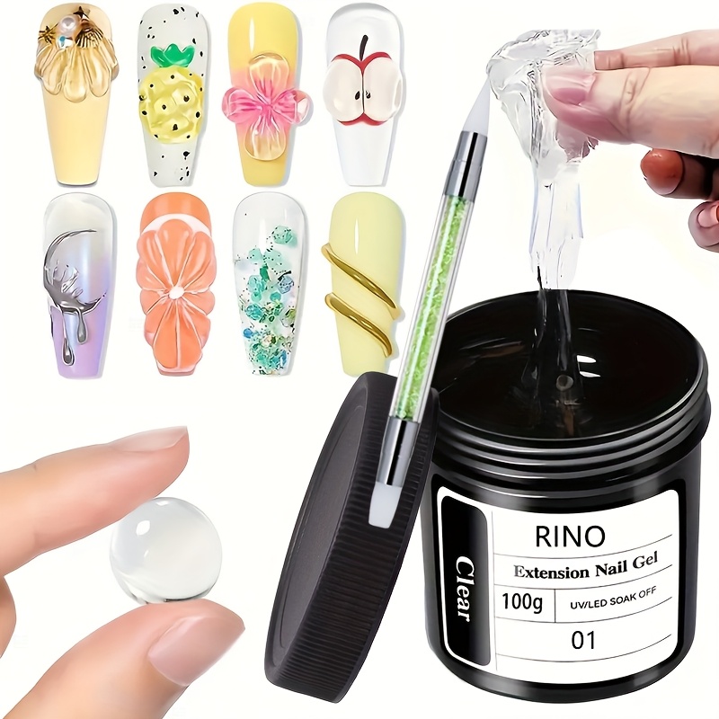 Kit de Gel UV pour Ongles 100g - Nail Art Ombre avis et prix