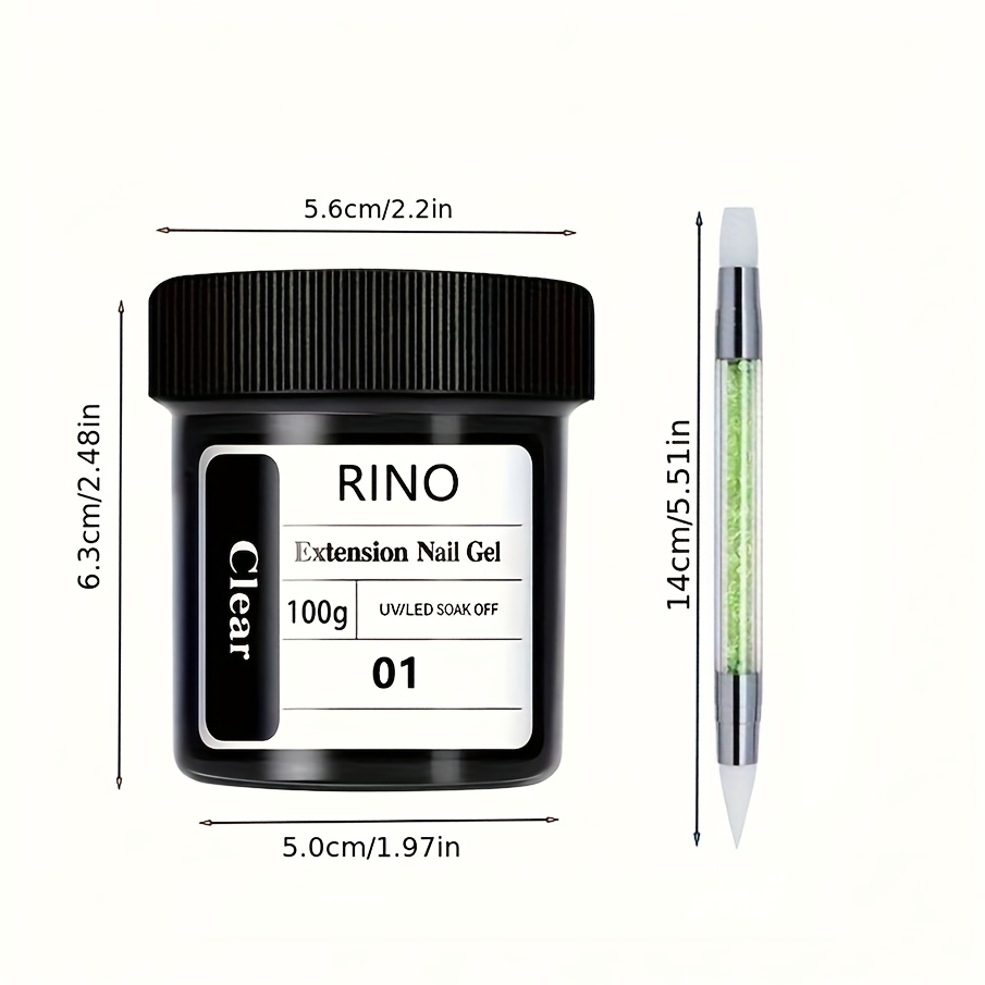 Kit de Gel UV pour Ongles 100g - Nail Art Ombre avis et prix