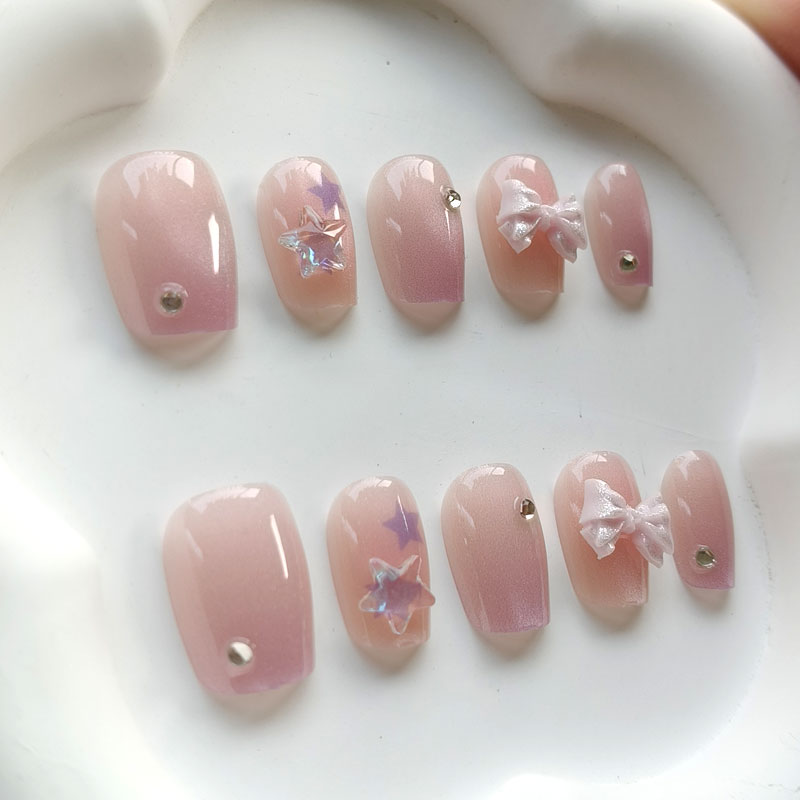 10 faux ongles réutilisables p - Nail Art Pink avis et prix