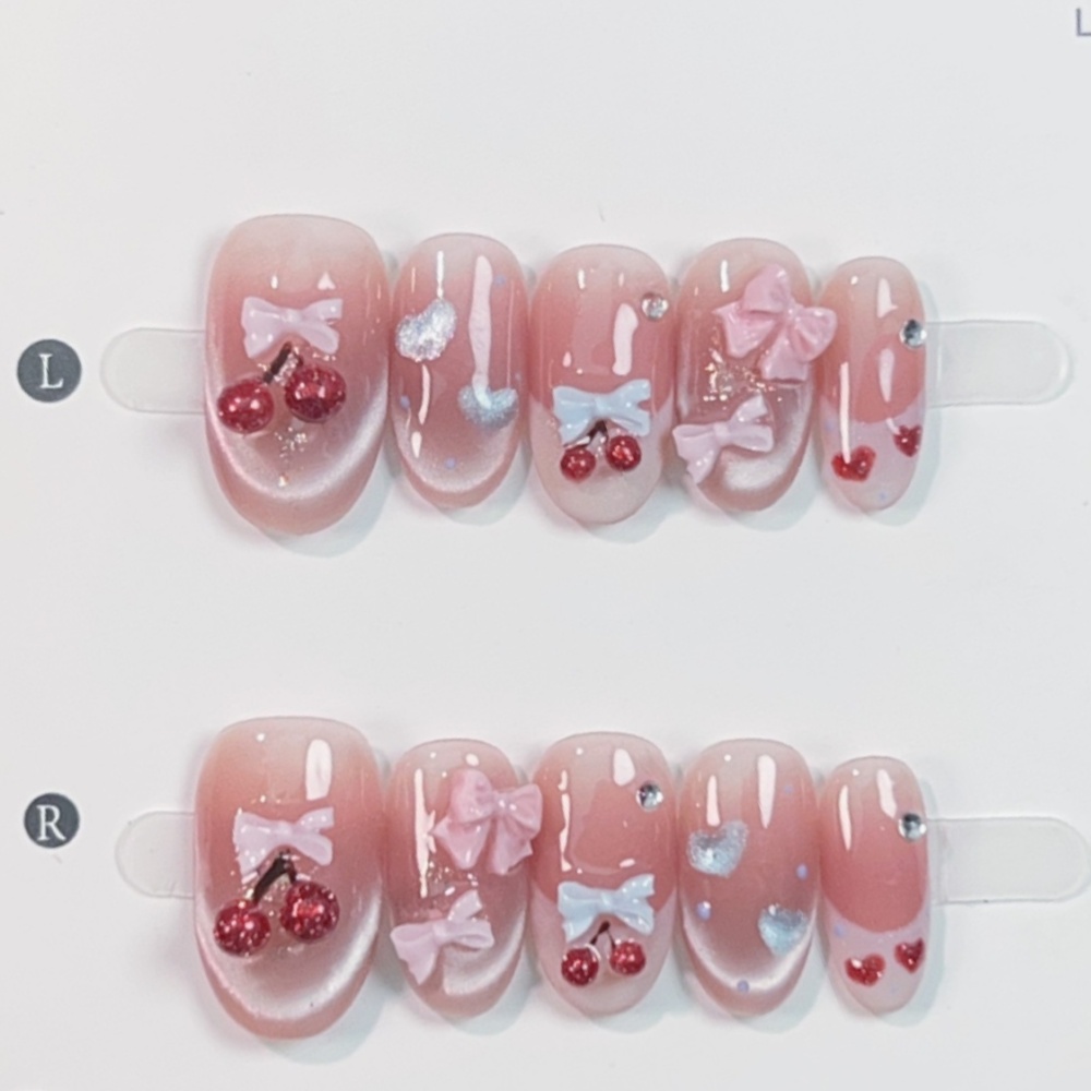 10 pièces oeil de chat fait à  - Nail Art Pink avis et prix