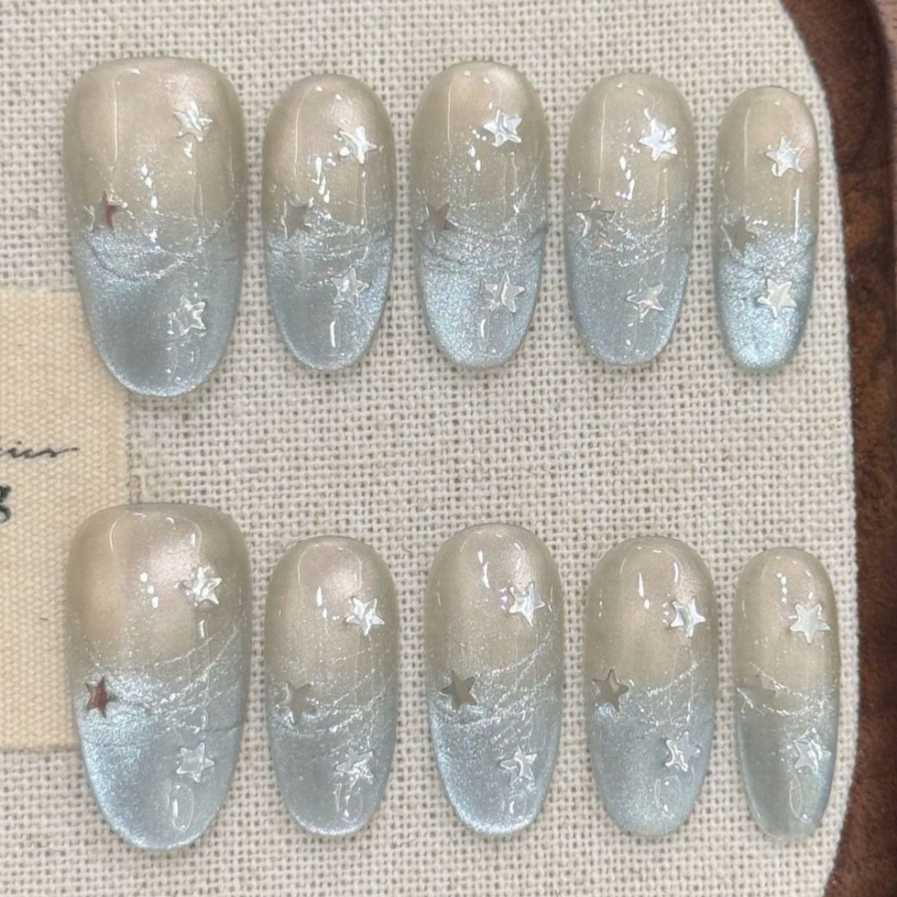 10 pièces oeil de chat fait à  - Nail Art Pink avis et prix