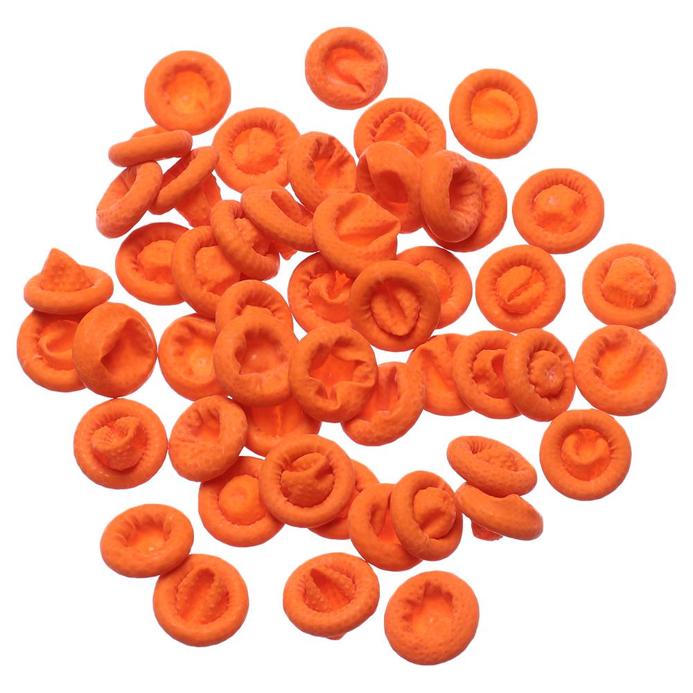 100 pièces, gants en caoutchou - Nail Art Orange avis et prix