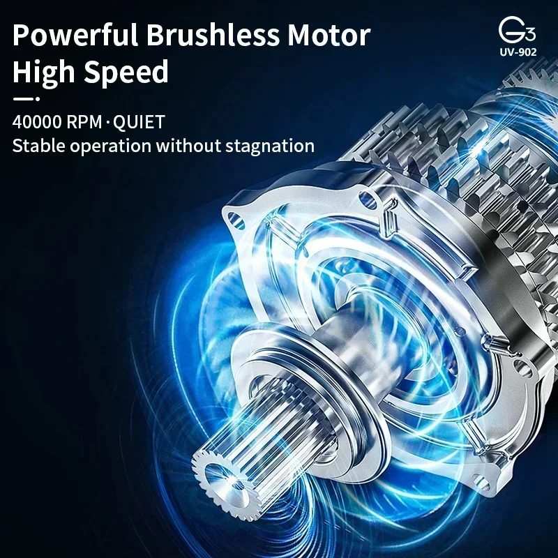 Oxxi UV G3 40000 tr/min moteur - Nail Drill Machine avis et prix