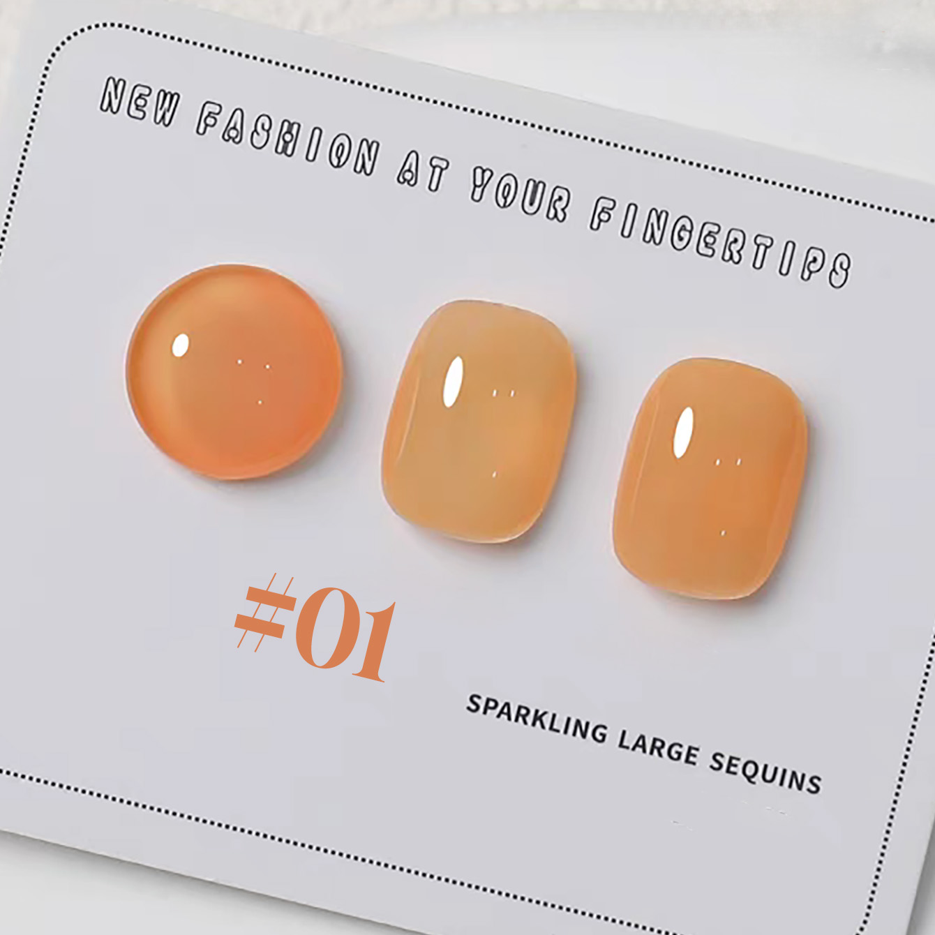 1-6 pièces PSK Nouveau vernis  - Nail Art Orange avis et prix