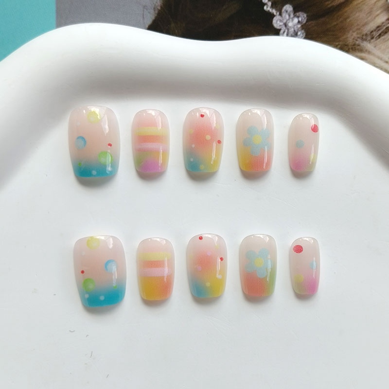 10 pièces de faux ongles à pre - Nail Art Ombre avis et prix